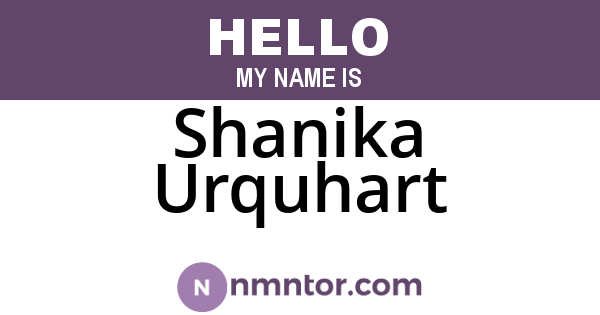 Shanika Urquhart