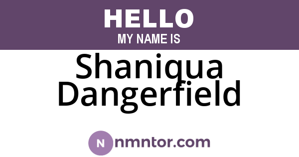 Shaniqua Dangerfield