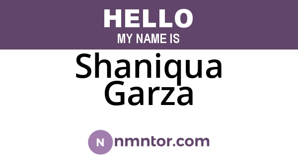 Shaniqua Garza