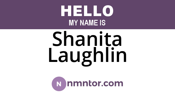 Shanita Laughlin