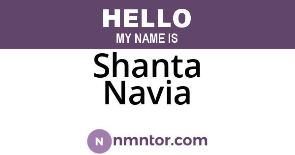 Shanta Navia