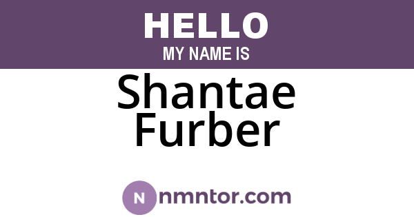 Shantae Furber