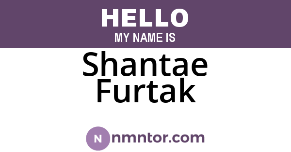 Shantae Furtak
