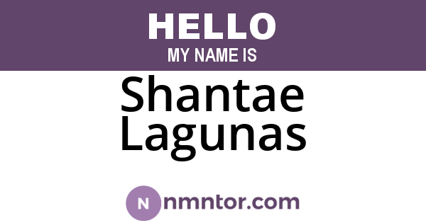 Shantae Lagunas