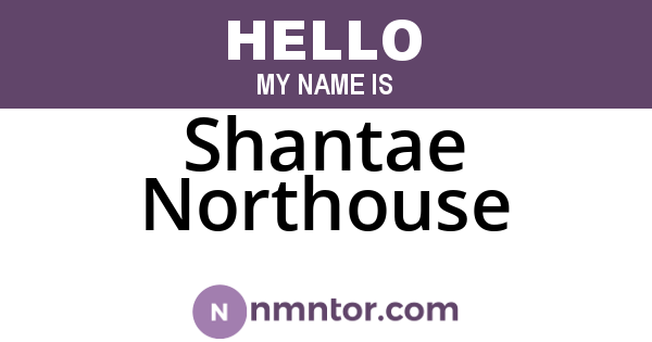 Shantae Northouse