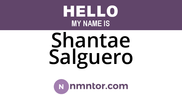 Shantae Salguero