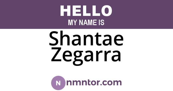 Shantae Zegarra