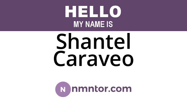 Shantel Caraveo