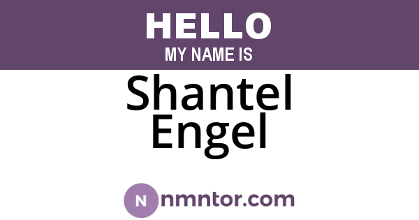 Shantel Engel