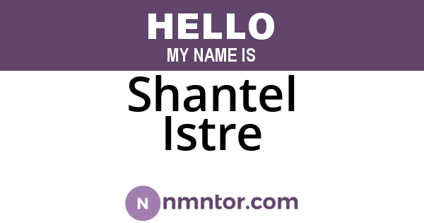 Shantel Istre