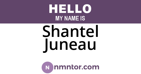 Shantel Juneau