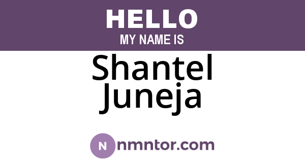Shantel Juneja