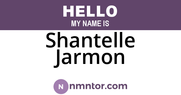 Shantelle Jarmon