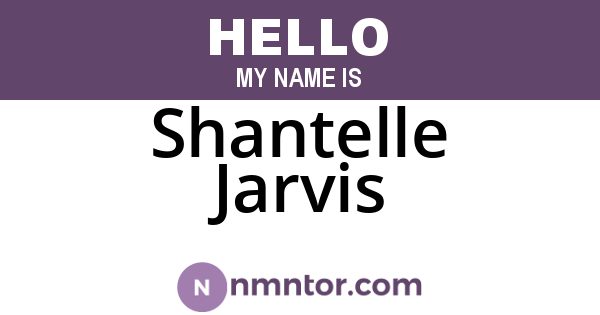 Shantelle Jarvis