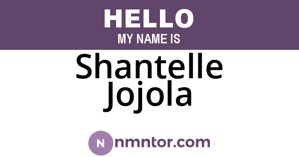 Shantelle Jojola