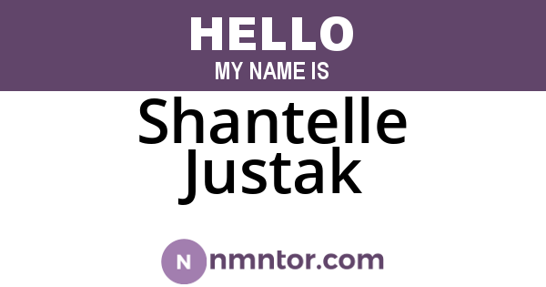 Shantelle Justak