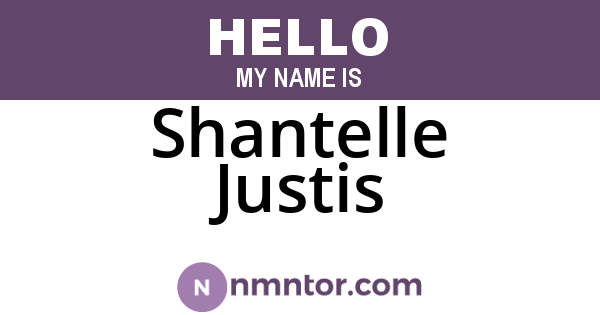Shantelle Justis