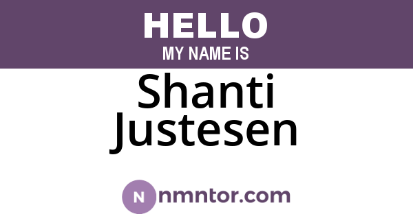 Shanti Justesen