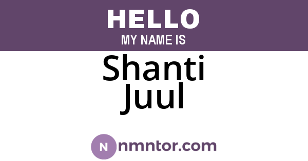 Shanti Juul