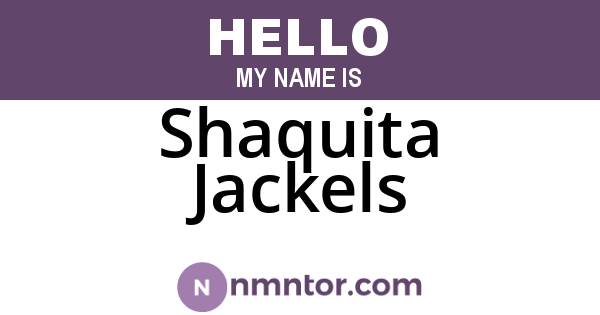 Shaquita Jackels