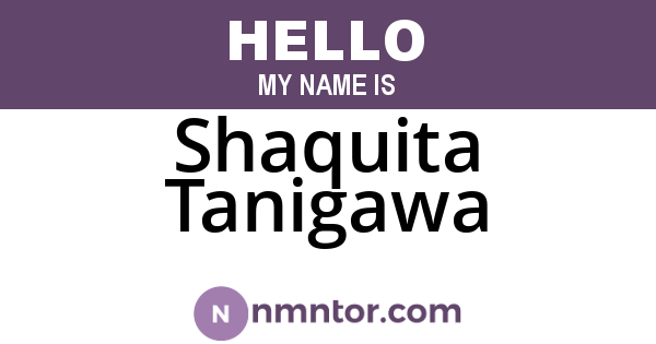 Shaquita Tanigawa