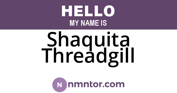 Shaquita Threadgill