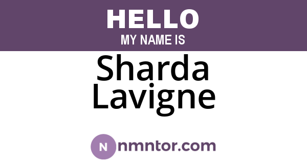 Sharda Lavigne