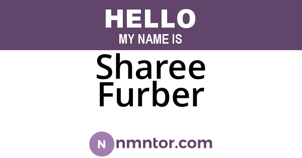 Sharee Furber