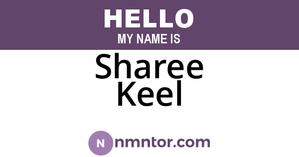 Sharee Keel