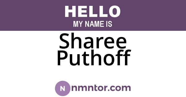 Sharee Puthoff