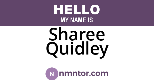 Sharee Quidley