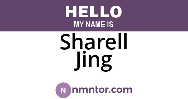 Sharell Jing