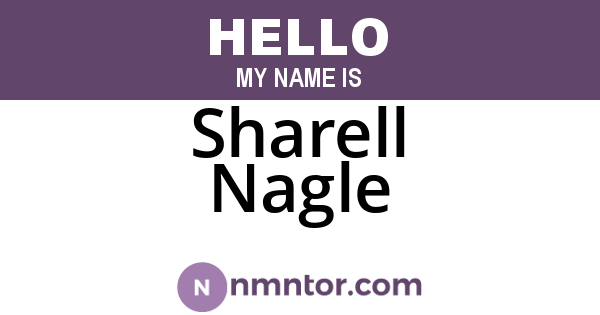 Sharell Nagle