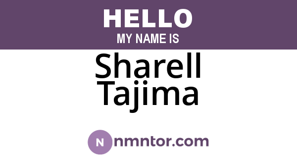 Sharell Tajima