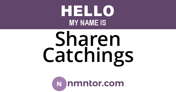 Sharen Catchings