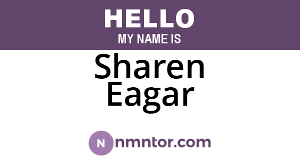 Sharen Eagar