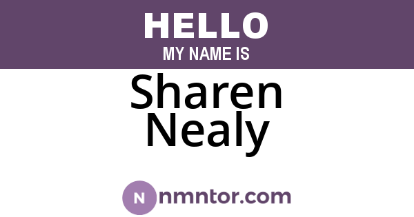 Sharen Nealy