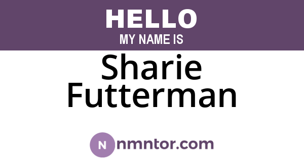 Sharie Futterman