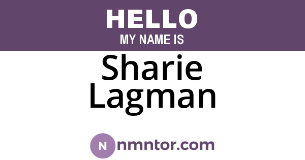 Sharie Lagman