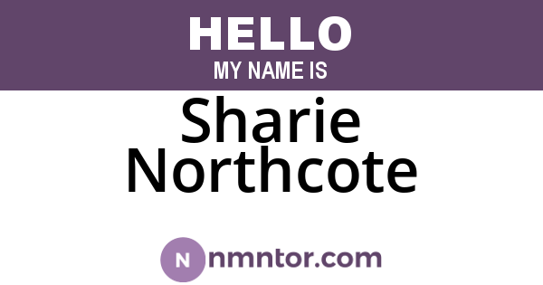 Sharie Northcote