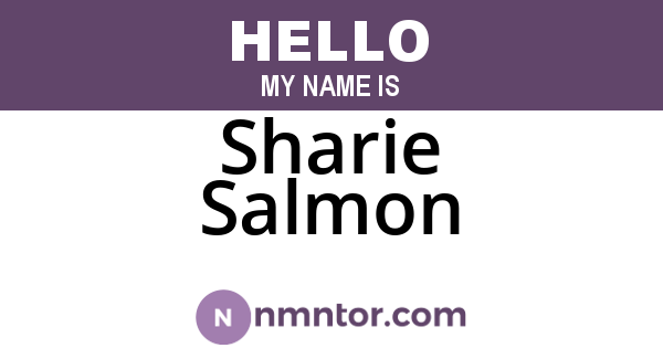 Sharie Salmon