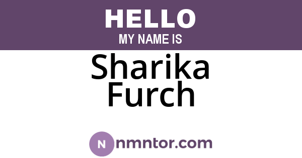 Sharika Furch