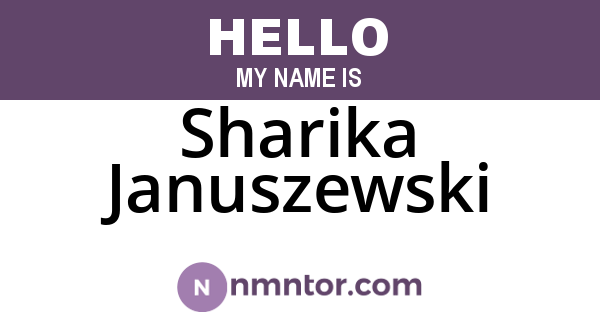 Sharika Januszewski
