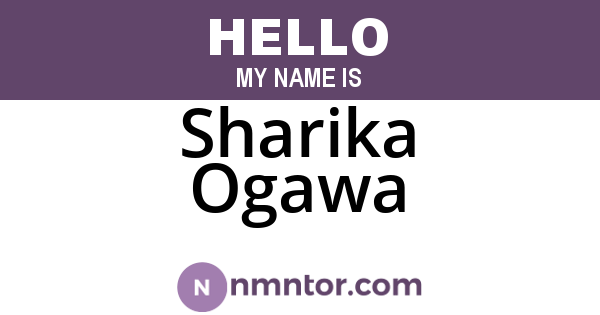 Sharika Ogawa