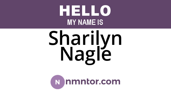 Sharilyn Nagle