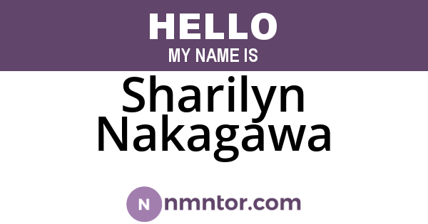 Sharilyn Nakagawa