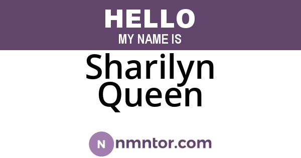 Sharilyn Queen