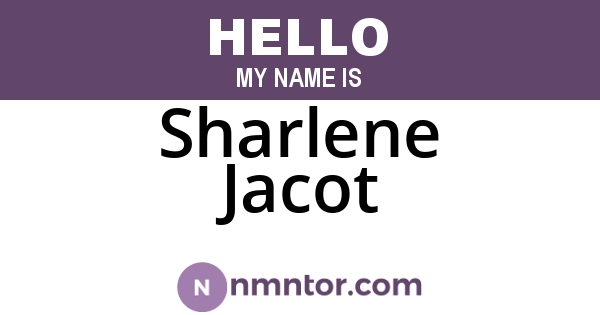 Sharlene Jacot
