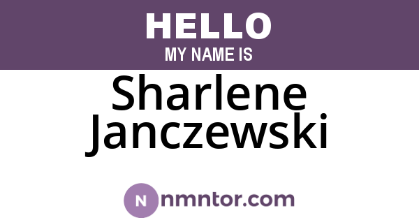 Sharlene Janczewski