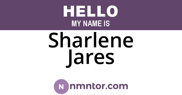 Sharlene Jares